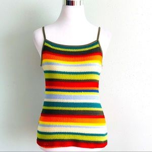 Multicolor vintage tank top